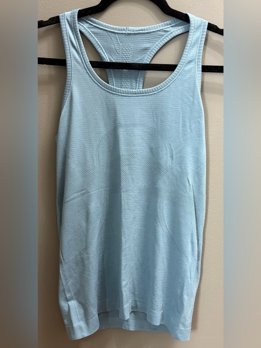 lululemon athletica Light Blue Racerback Swiftly Tank